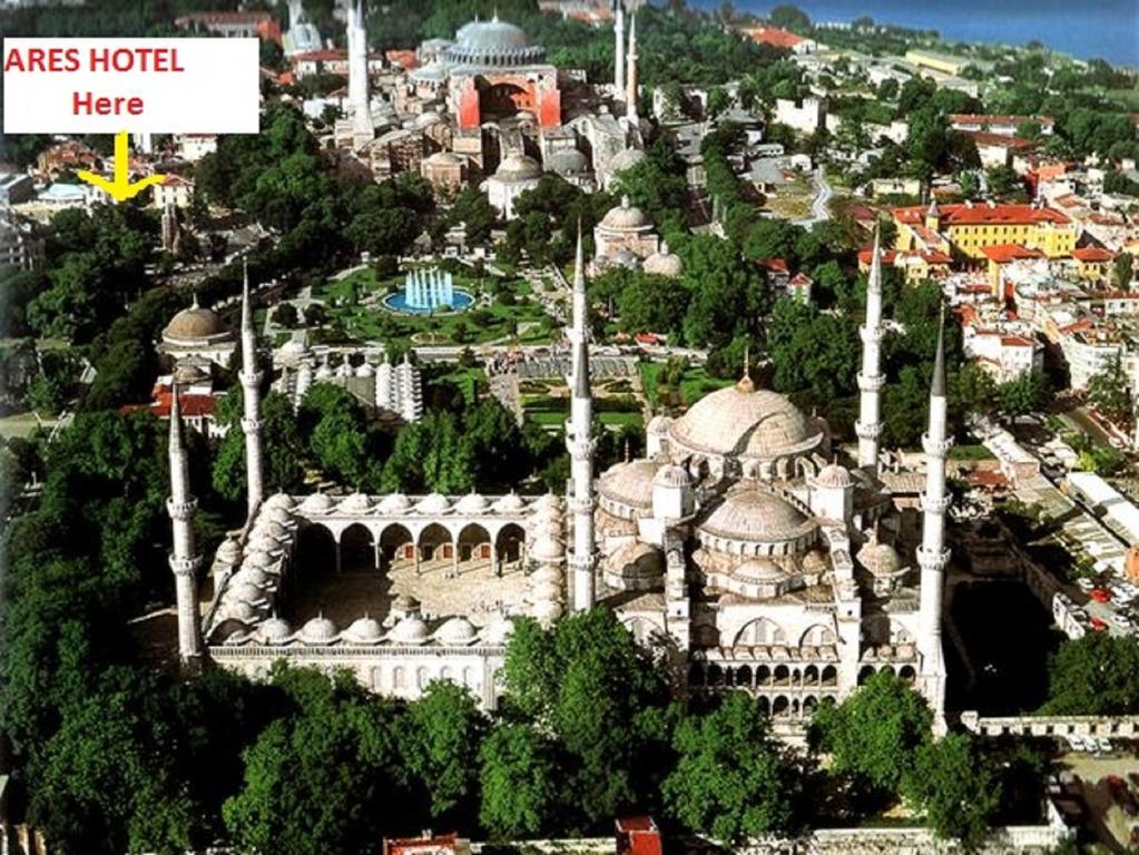 Ares Hotel Istanbul Exterior foto